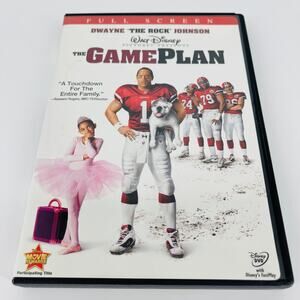 The Game Plan Movie DVD - Good Used Condition